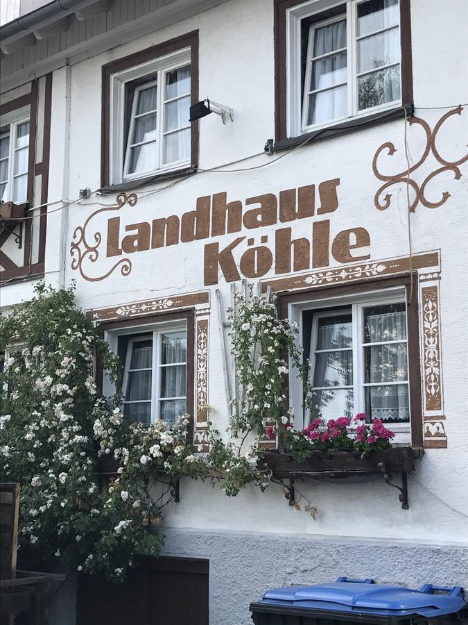 Hotel Restaurant Landhaus Koehle Neukirch  ภายนอก รูปภาพ